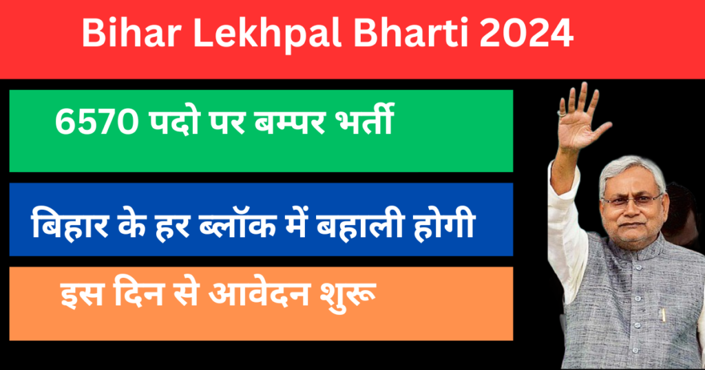 Bihar Lekhpal Bharti 2024